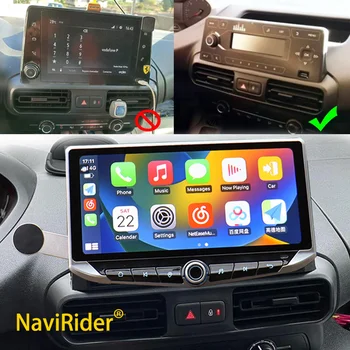 10,88 дюймовый Автомобильный Android Мультимедийный Видеоплеер Для Citroen Berlingo Opel Combo PEUGEOT PARTNER Furgon GPS Навигационное Головное Устройство