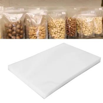 100шт вакуумный мешок для хранения 30x20 см Хорошая герметичность Компактный Прозрачный вакуумный пакет для пищевых продуктов