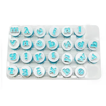 26ШТ Форма для печенья с буквами алфавита из помадки, сделай сам, инструмент для торта с буквами алфавита из печенья для новогодних и праздничных украшений