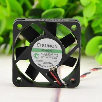 3 провода Для осевого вентилятора охлаждения маслосъемных подшипников Sunon KDE2404PFV3 DC 24V 0,9 Вт 4010 40*40* 10 мм