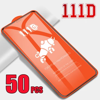 50шт 111D Закаленное Стекло С Полным Покрытием Клей Защитная Пленка Для Экрана Для Xiaomi Redmi Note 12 Pro Plus Speed Tarbo 12S 11 A2