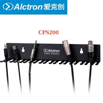 Alctron CPS200 Настенная вешалка для кабелей, полка для управления аудиокабелями 4 разных размеров для студии и рабочего места