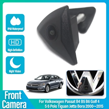 CCD HD 1080P Камера с Логотипом Вида спереди автомобиля Для Volkswagen Passat B4 B5 B6 Golf 4 5 6 Polo Tiguan Jetta Bora 2000 ~ 2013 2014 2015