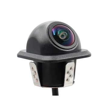 CCD камера с объективом рыбий глаз Угол обзора камеры автомобиля Камера заднего вида HD ночного видения Система автоматической помощи при парковке