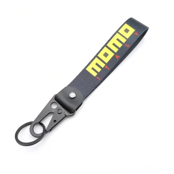 JDM браслет Брелок для ключей MOMO Original ITALY Motorcyle Автомобильный гаджет Keytag Брелок для ключей Аксессуары Брелок для ключей Талреп для бирки