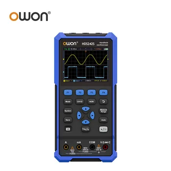 OWON HDS2102S Двухканальный Осциллограф 100 МГц Цифровой Осциллограф Автомобильный Ремонтный Мультиметр