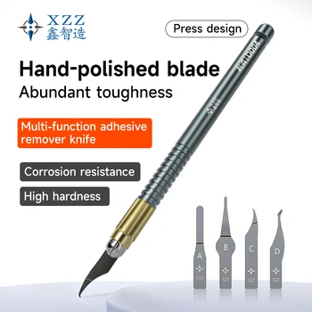 XZZ Sharp Blade D004 Нож для удаления клея с материнской платы телефона IC лезвие для удаления клея с материнской платы разборка чипов Ремонт слоев материнской платы