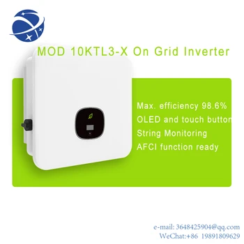 YYHC Growatt MOD 10KTL3-X 3-фазный солнечный инвертор для домашнего использования в жилых помещениях мощностью 10 кВт с сетевым инвертором