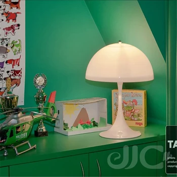 Винтажная настольная лампа в виде гриба, перезаряжаемая светодиодная сенсорная настольная лампа для спальни, гостиной, домашнего декора, светодиодная лампа