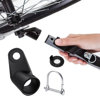 Крепление для велосипедного прицепа Соединитель для сцепки велосипедного прицепа для большинства велосипедных прицепов Аксессуары для велосипедного адаптера 0