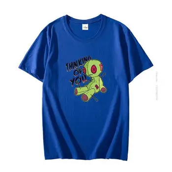 Кукла Вуду, Забавная графическая футболка для мужчин, футболка с круглым вырезом, хлопковые футболки с коротким рукавом, Летняя уличная одежда в стиле Харадзюку, мужская одежда