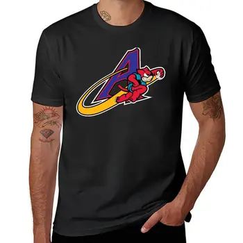 Новая футболка Akron Aeros, футболка с коротким рукавом, футболки для любителей спорта, черная футболка, пустые футболки, мужские футболки большого и высокого роста
