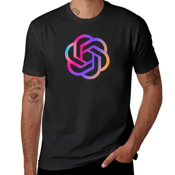 Новая футболка с логотипом CHATGPT, футболка с коротким рукавом, футболки для мальчиков, футболки для тяжеловесов, мужская одежда