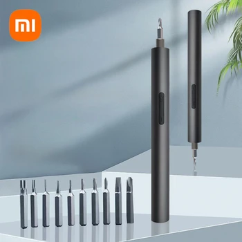 Новый Набор электрических отверток Xiaomi Перезаряжаемая Прецизионная Отвертка Ручка для обслуживания мобильного телефона Ноутбука Бытовые Электроинструменты