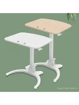 Пневматический автоматический подъемный стол, складной компьютерный стол, приставной столик, подвижный рабочий стол для обучения речи, тренировочный стол