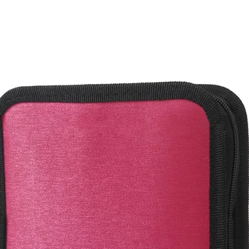 Портативный DVD-кейс T5EE- 40-вместительная сумка для хранения из мерсеризованной ткани с застежкой-молнией для домашних автомобильных DVD-боксов