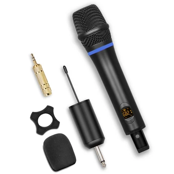 Профессиональный USB-беспроводной микрофон и приемник, караоке-микрофон для пения на собраниях, обучения речи