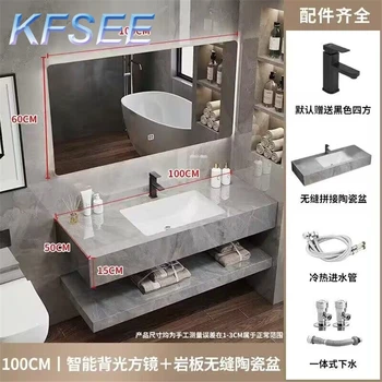 Роскошный шкаф для ванной Kfsee длиной 100 см ins