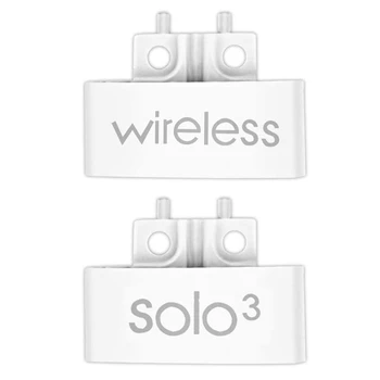 Сменный шарнир, Соединитель для оголовья, крышка с шарнирным зажимом для наушников Beats Solo 3 Wireless A1796, белый