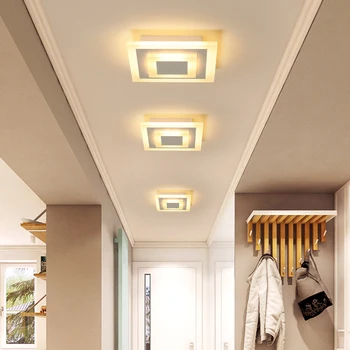 Современная минималистичная светодиодная декоративная лампа для прохода, гостиная, лестница, балкон, потолочный светильник, коридор, крыльцо, внутреннее освещение дома