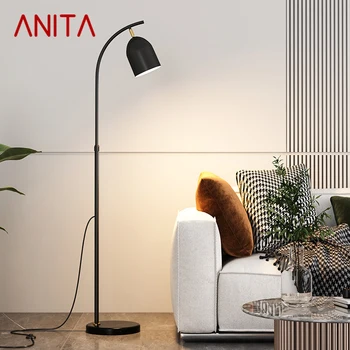 Торшер ANITA Nordic Современная простая семейная гостиная, Креативная спальня, светодиодный декоративный светильник, подвесной светильник