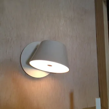 Испания, Прикроватная тумбочка для спальни, настенный светильник высокого класса, Простая современная Фоновая стена для гостиной, Коридор, Вращающийся настенный светильник 1