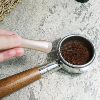 Многофункциональная кофемолка, Точный дозатор кофейного порошка, Прочная Удобная инновация для перемешивания кофе Сосновой иглой. 1