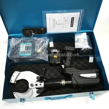 Аккумуляторный режущий инструмент, кабельные ножницы с дистанционным управлением, гидравлический инструмент для резки кабелей ES-85K 2