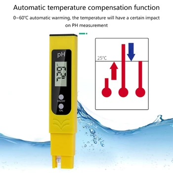 Цифровой измеритель качества воды 0-14 для аквариума, бассейна, сельского хозяйства R7UA 2