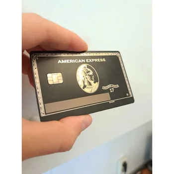 4442 и чип NFC Bank, металлическая карточка из нержавеющей стали с магнитной полосой, пустая кредитная карта, поддержка пользовательских металлических кредитных карт 3
