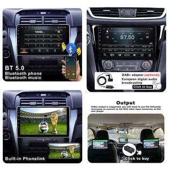 9 Дюймов Android 13 Для Hyundai i10 2007-2013 Автомобильный радиоприемник Видео Без 2din ADAS BT Стерео Мультимедиа Беспроводной Carplay Auto WIFI AHD 3