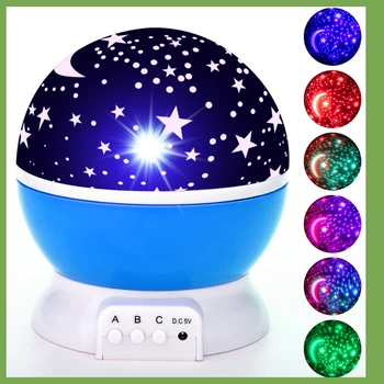 Преобразите спальню ваших детей с помощью этой волшебной светодиодной лампы-проектора Star Night Light 3