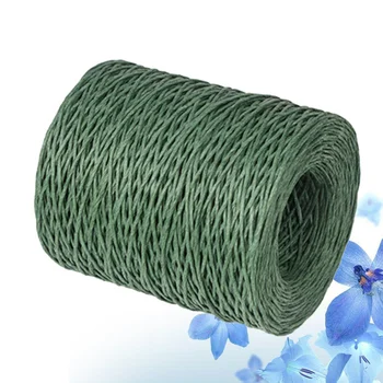 Украшения упаковки Зеленая клейкая лента в виде цветка оберточная бумага с цветочным рисунком 3