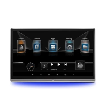 Автомобильный плеер на подголовнике Acodo с 13 дюймовым IPS экраном Android 12 Автомобильный дисплей с HDMI входом выходом Wifi Bluetooth Зеркало Монитор заднего сиденья 4