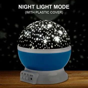Преобразите спальню ваших детей с помощью этой волшебной светодиодной лампы-проектора Star Night Light 5