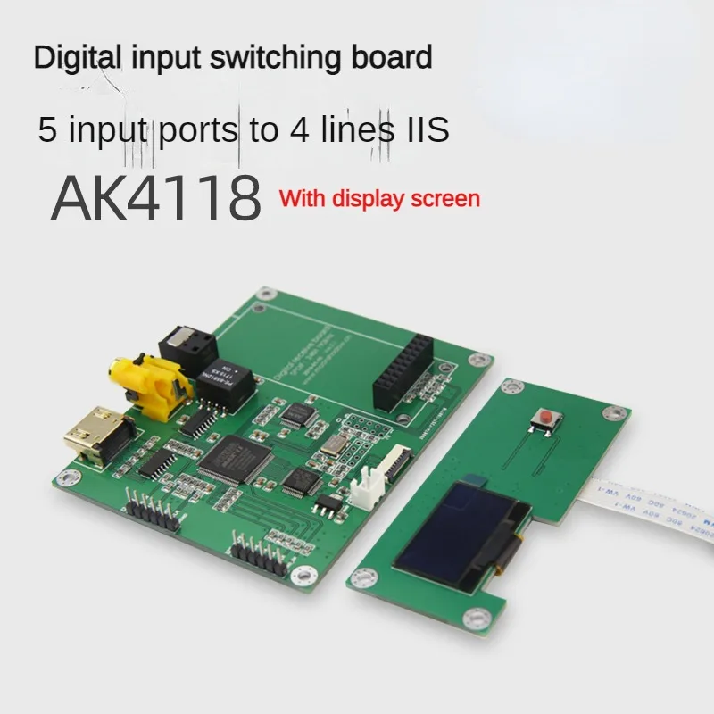 Плата приемника AK4118 декодирует коаксиальное волокно USB Bluetooth К IIS I2s С поддержкой XMOS Amanero