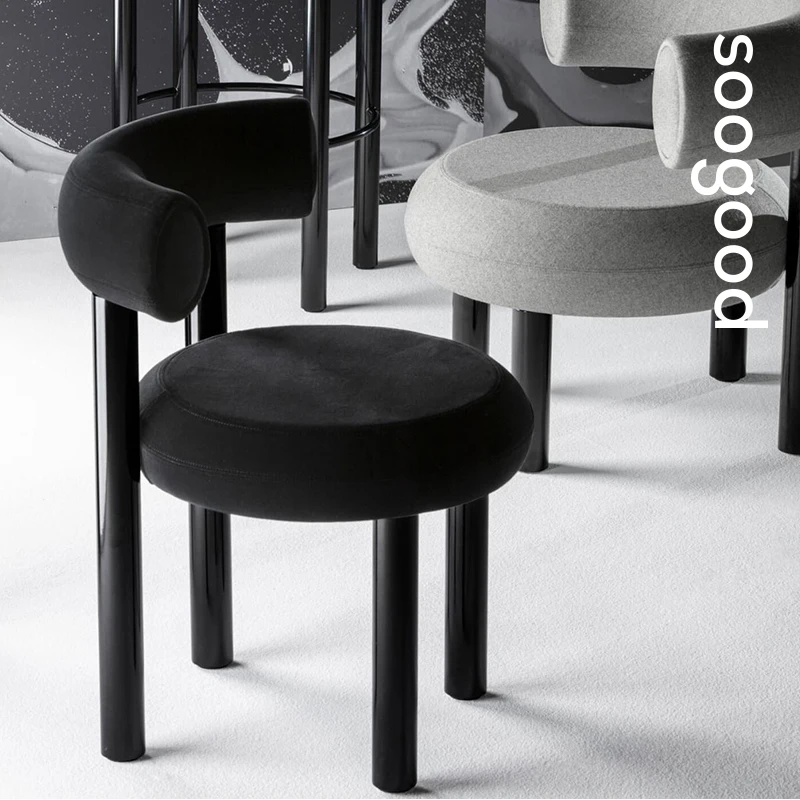 Обеденные стулья с подушками для гостиной, Роскошный шезлонг Nordic Articulos Para El Hogar, Дизайнерская мебель