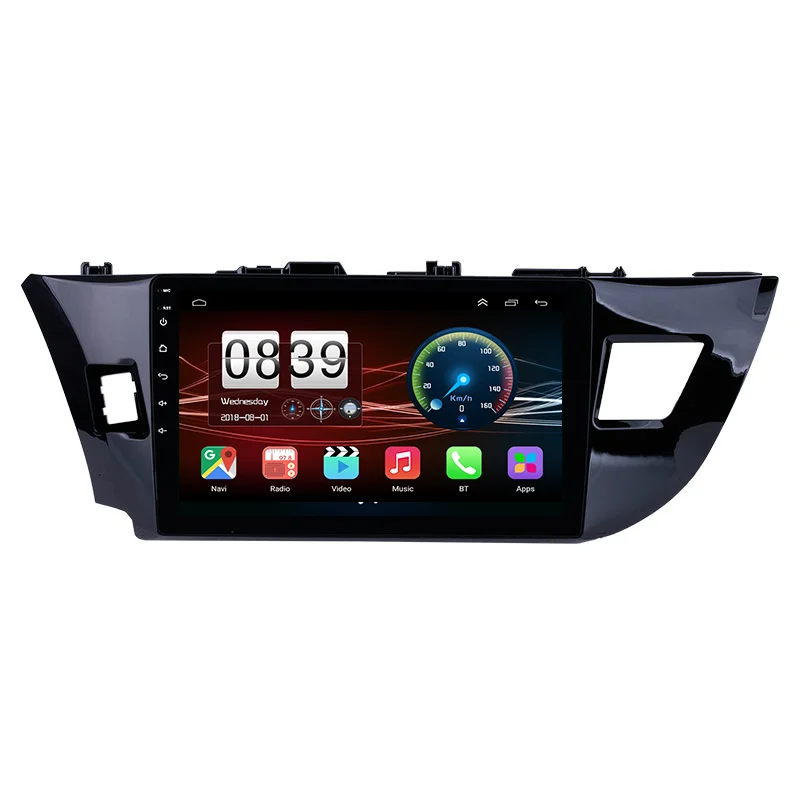 BINGFAN 4 Ядра 2 Г Оперативная Память Carplay Автомобильный Видеоплеер для Toyota LEVIN Corolla 2013 2014 2015 IPS multimídia Android авто 1