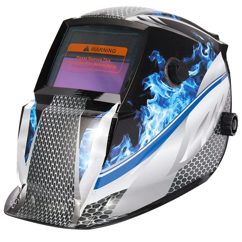 Сварочный шлем с автоматическим затемнением на солнечной энергии, Маска Tig Mig, Шлифовальный Защитный экран, Инструмент 4