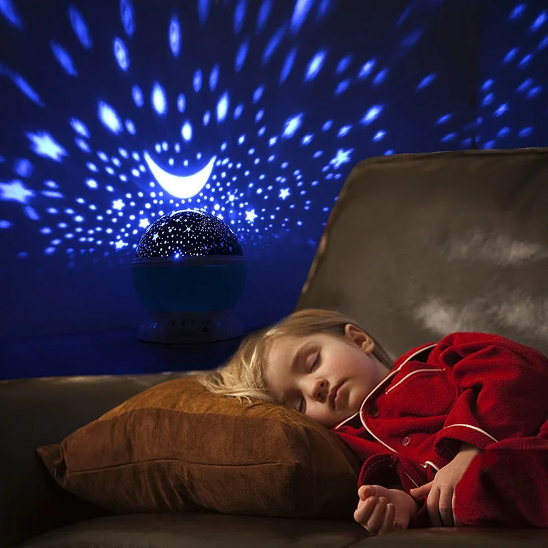 Преобразите спальню ваших детей с помощью этой волшебной светодиодной лампы-проектора Star Night Light