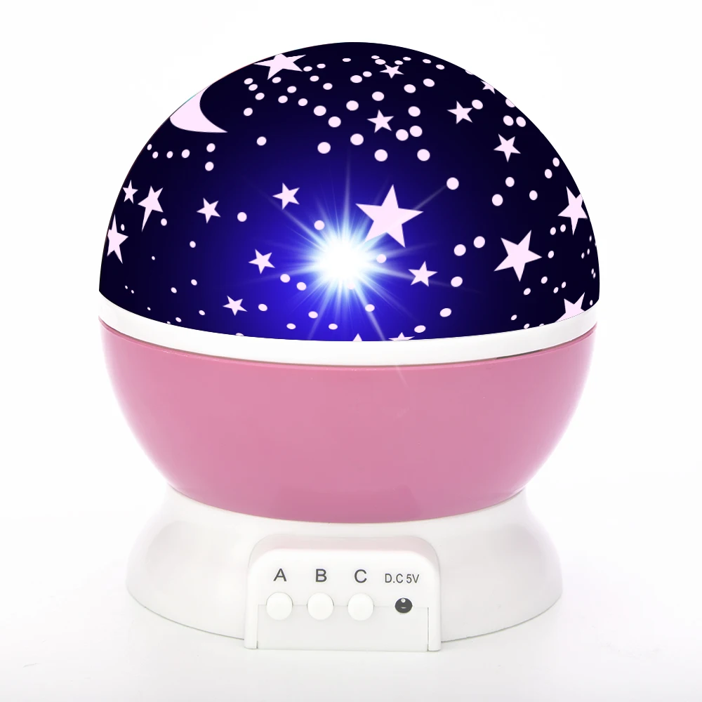 Преобразите спальню ваших детей с помощью этой волшебной светодиодной лампы-проектора Star Night Light 4