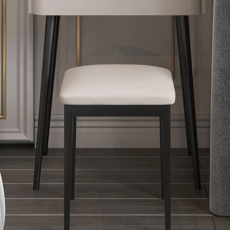 Роскошный Минималистичный столик для макияжа, стулья, светильники, Комод, туалетные столики для спальни, Уголок для хранения мебели Tavolo Da Trucco LJ50DT 3
