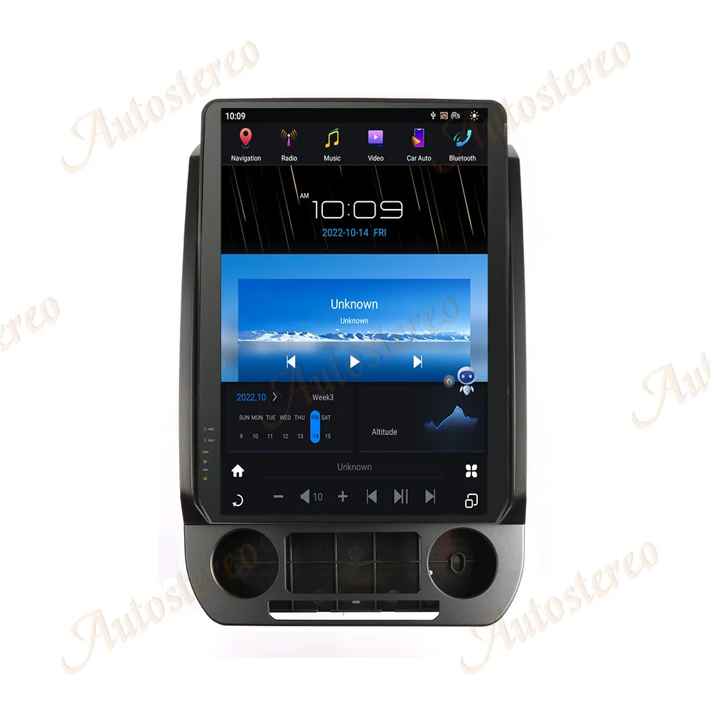 Carplay 14,4-дюймовый Android 11 для Ford Expedition 2018-2022 Автомобильный GPS-навигатор в стиле Tesla, Мультимедийный плеер, магнитола, головное устройство 3