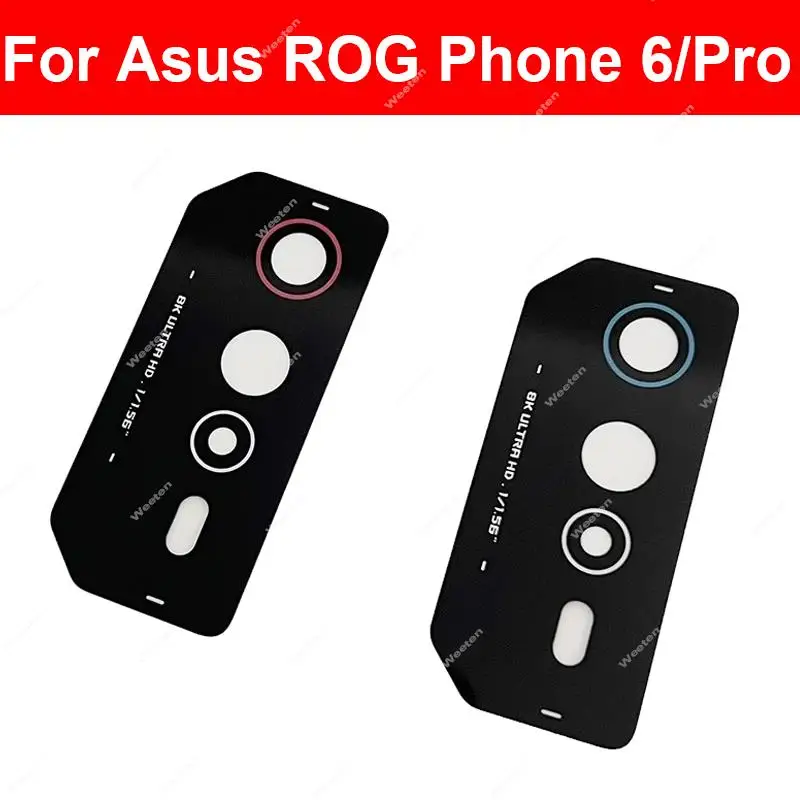 Для ASUS Rog Phone ROG 6 6 Pro Замена стекла объектива задней камеры заднего вида