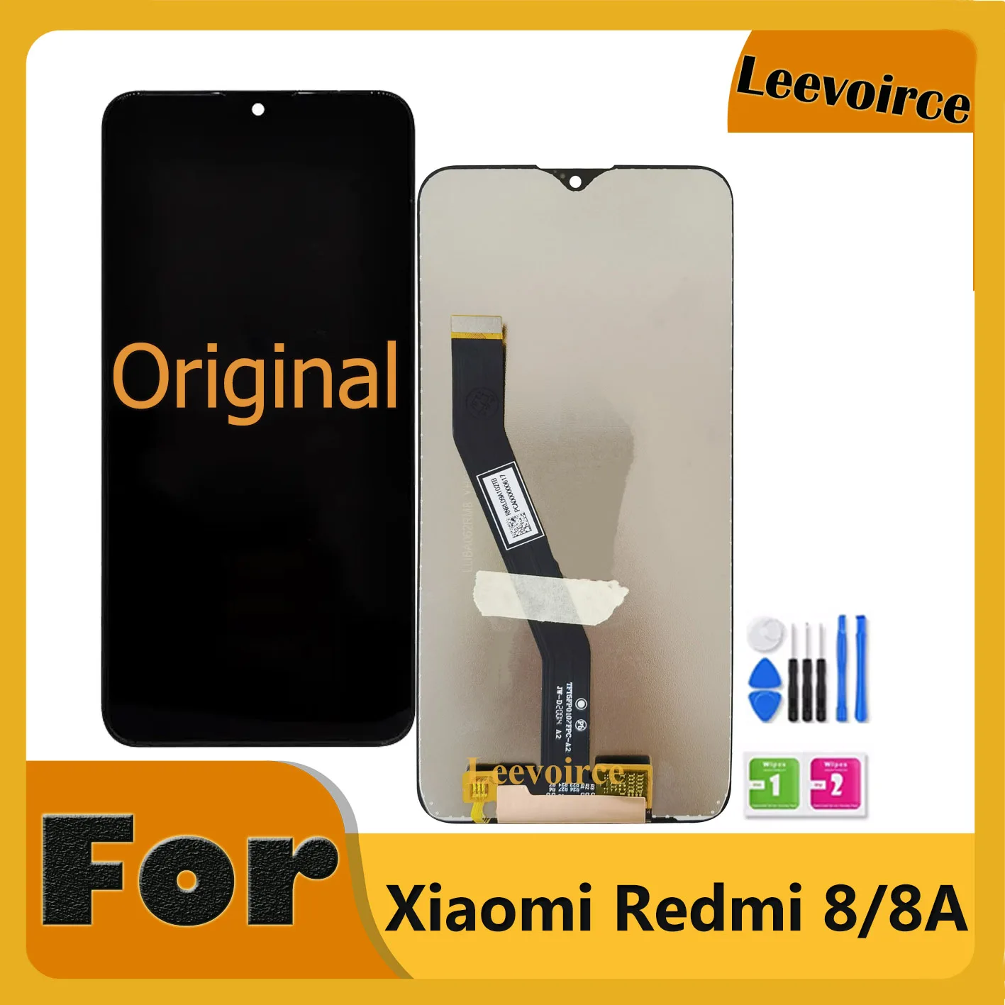 6.22 Оригинальный ЖК-дисплей Для Xiaomi Redmi 8 Display Digitizer Полная Сборка Запасных Частей Для Ремонта Redmi 8A LCD M1908C3JH Display