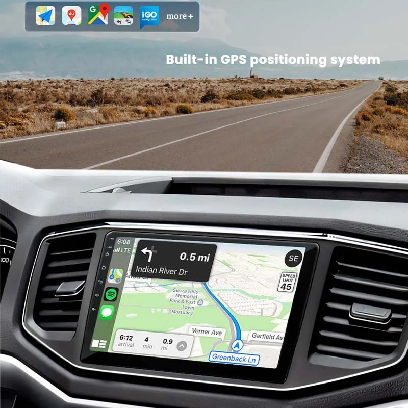 2K Беспроводной Carplay для HONDA BRV 2015 - 2019 Автомобильный мультимедийный видеоплеер с Bluetooth-навигацией, GPS dvd auto Android 2din 4