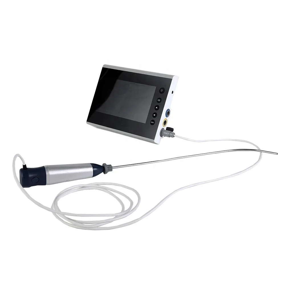 Медицинское оборудование LTEV13 7-дюймовый портативный гибкий видеоларингоскоп с ЖК-дисплеем Цена с многоразовым лезвием 0