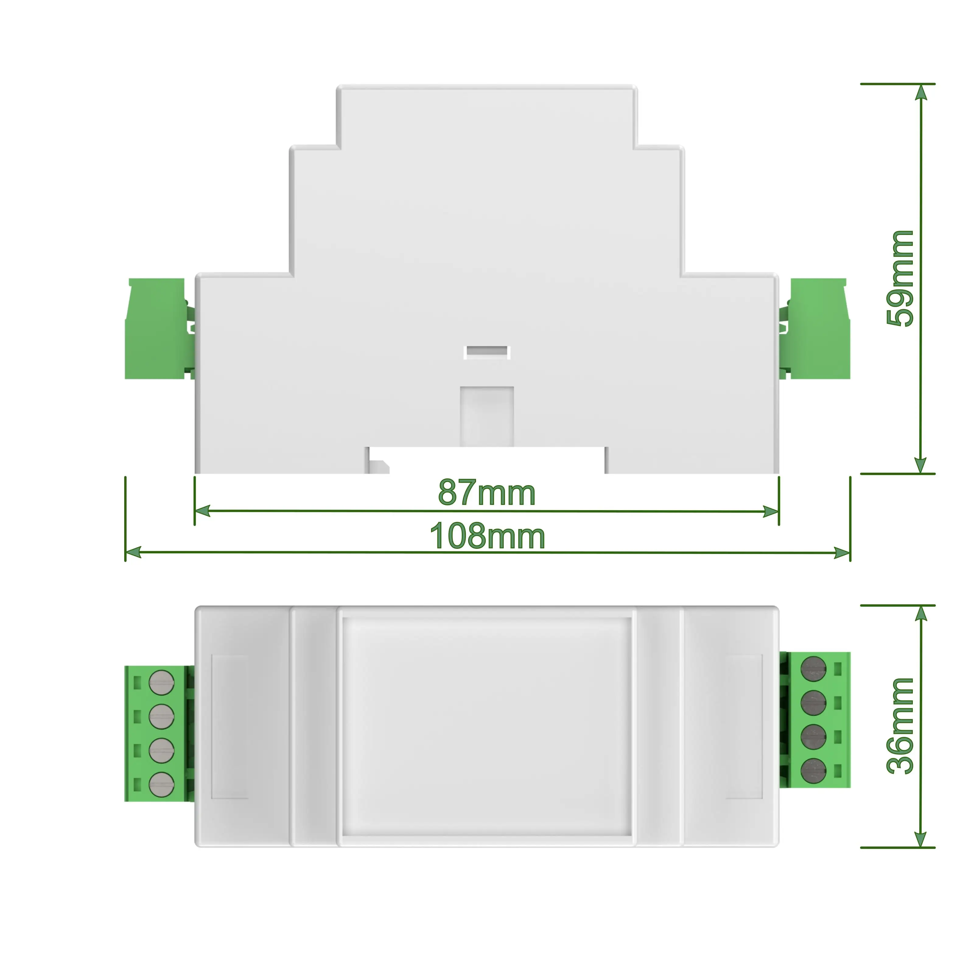 Модуль вывода RS485/RS232/USB на PWM Генератор сигналов PWM 5V/NPN/PNP RS485 Modbus-RTU с несколькими ШИМ-выходами
