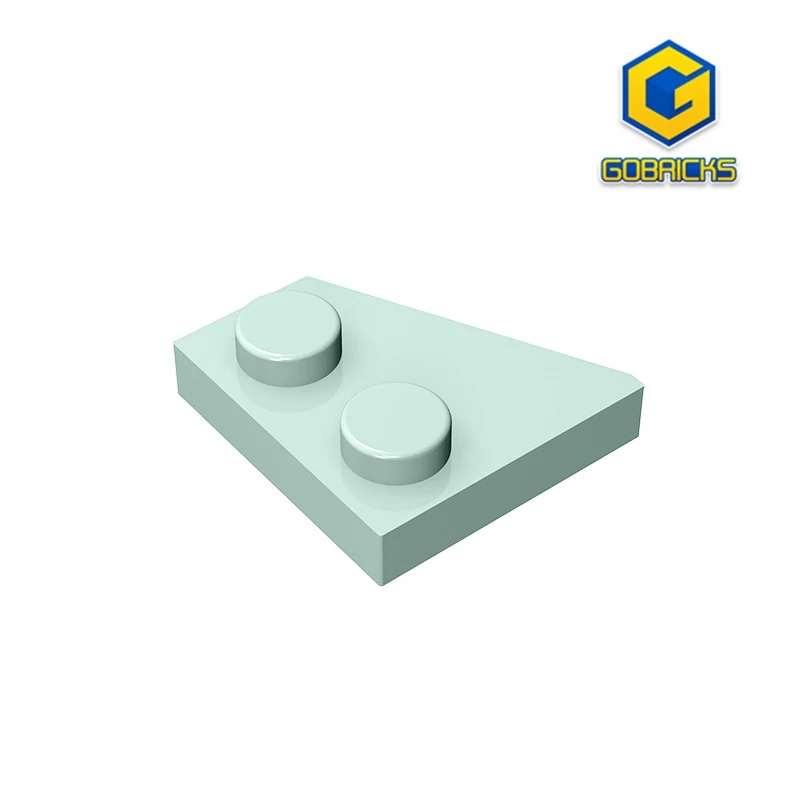CGobricks GDS-560 Клиновидный, пластина 2 x 2 Правая совместим с 24307 детскими игрушечными строительными блоками Technicals