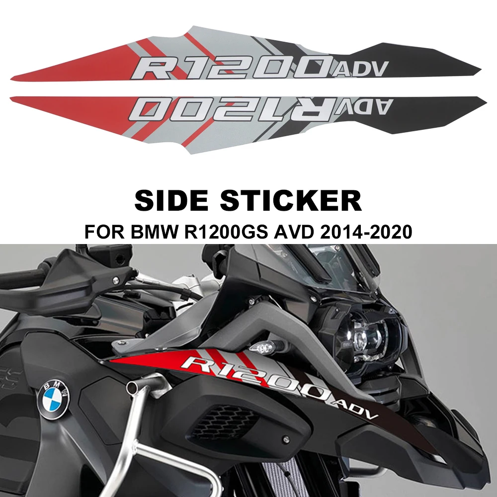 Наклейки Аксессуары Для Мотоциклов BMW R 1200GS ADV R1200 GS ADV Наклейки На Передний И Задний Обтекатели логотип R1200GS ADV 2014-2020